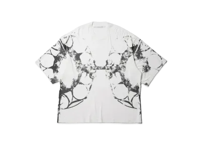 JULIUS Printed Oversized T-Shirt "Off White"