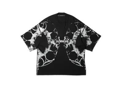 JULIUS Printed Oversized T-Shirt "Black"