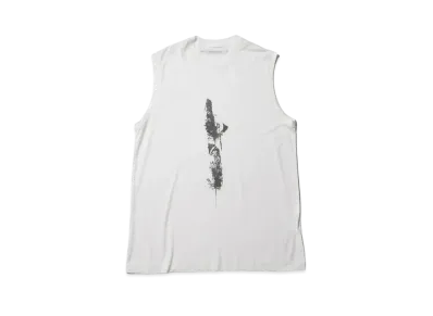 JULIUS Printed Tank Top "Off White"