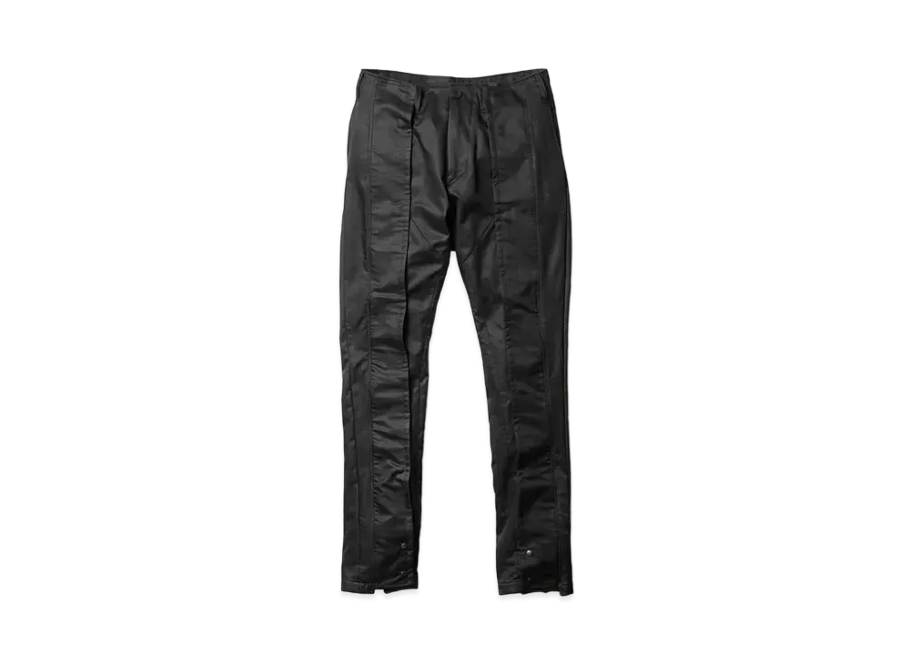 JULIUS Concealed Zip Trousers "Black"