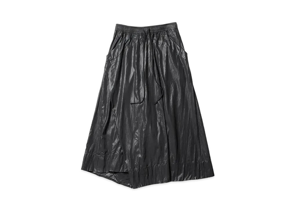 JULIUS Folding Wide Pants "Black"