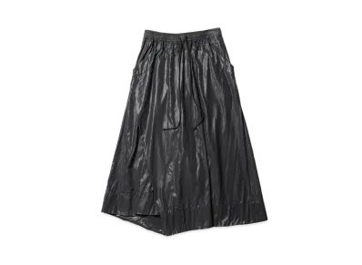 JULIUS Folding Wide Pants "Black"