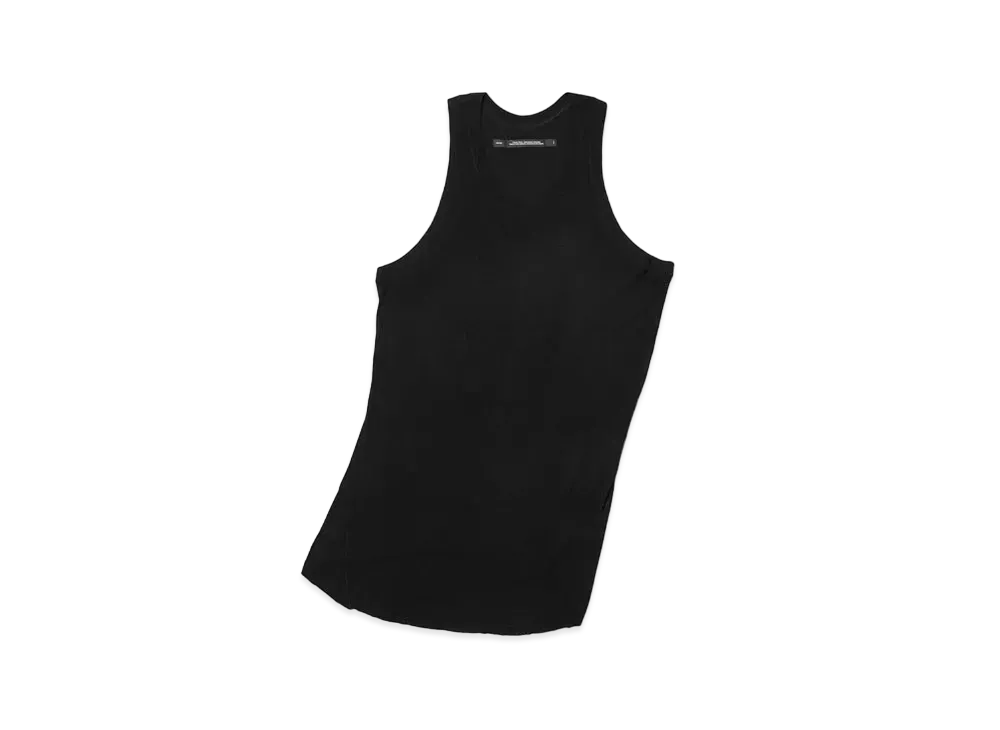 JULIUS Twisted Tank Top "Black"