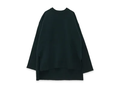 Jil Sander Side Slit Over Sized Sweater "Green"