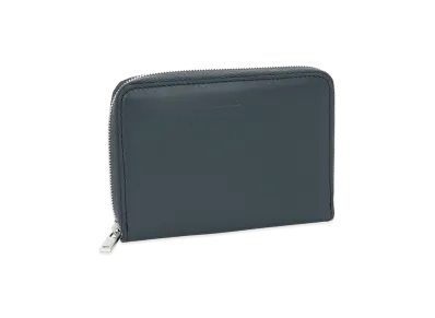Jil Sander Zip Around Bifold Wallet "Prussian Blue"