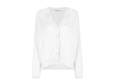 Jil Sander Women's V-Neck Cardigan "Blue"