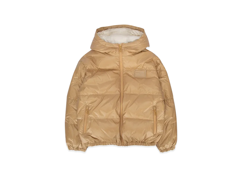 FENDI Kids Down Jacket "Beige"