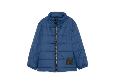 FENDI Kids Down Jacket "Blue"