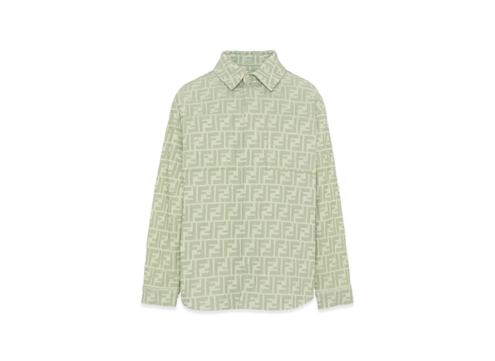 FENDI Kids Shirt "Green"