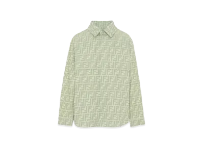 FENDI Kids Shirt "Green"