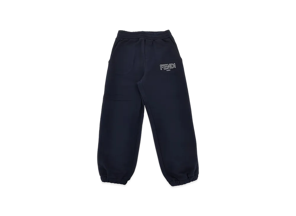 FENDI Kids Logo Sweatpants "Blue"