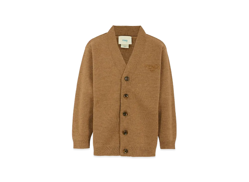 FENDI Kids Cardigan "Brown"