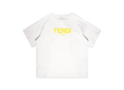 FENDI Kids T-Shirt Jersey Tinto "White"
