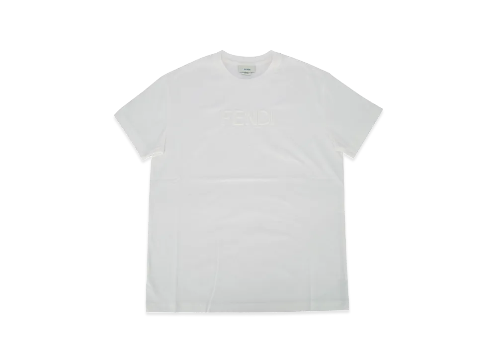 FENDI Kids T-Shirt Jersey Tinto "White"
