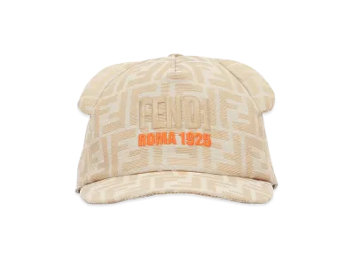 FENDI Kids Baseball Cap Orecch Roma 192 "Beige"
