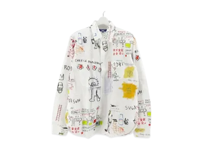 JUNYA WATANABE Cotton Broadprint Shirt Jean-Michel Basquiat "Multi"