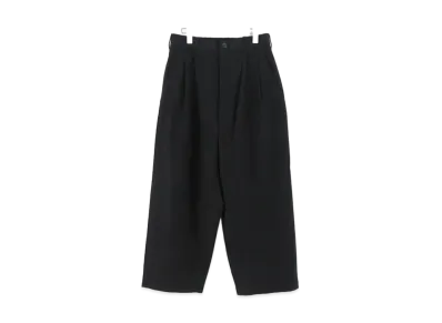 JUNYA WATANABE Wool Serge Tuck Pants "Black"