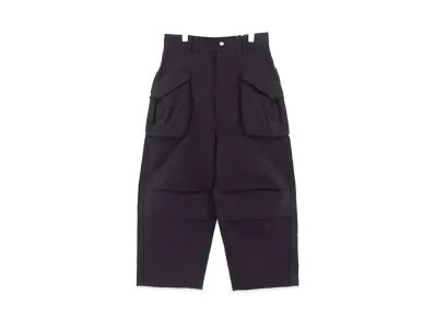JUNYA WATANABE Ester Ox x Cotton Sulfide Ox Ball Bio Washed Pants "Black"