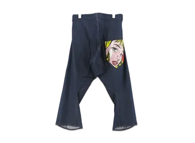 JUNYA WATANABE Cotton Lyocell Denim LEVI'S W Name "Roy Lichtenstein"