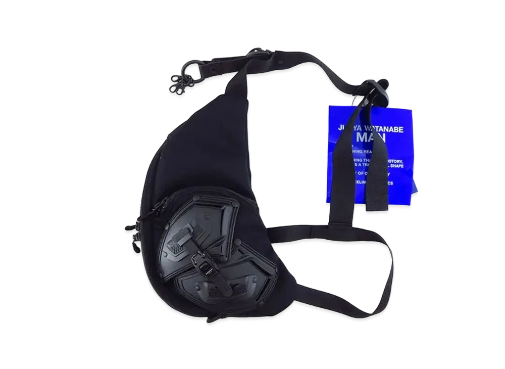 JUNYA WATANABE Nylon Urethane Bonding Innerraum Shoulder Bag "Black"
