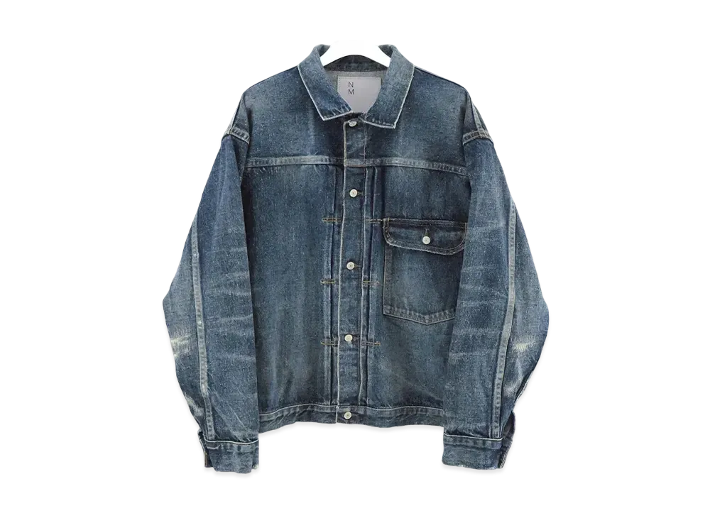 eYe JUNYA WATANABE MAN x New Manual Cotton Selvedge Denim Product Processing W Name Denim Jacket "Indigo"