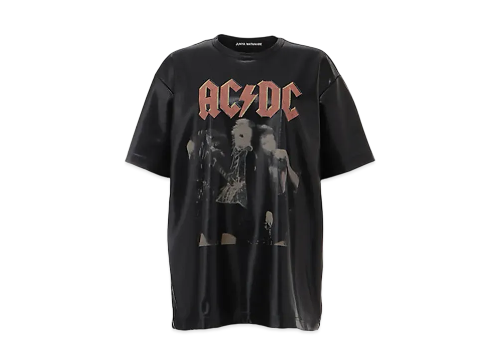 JUNYA WATANABE Women AC/DC Print Tee "Black"