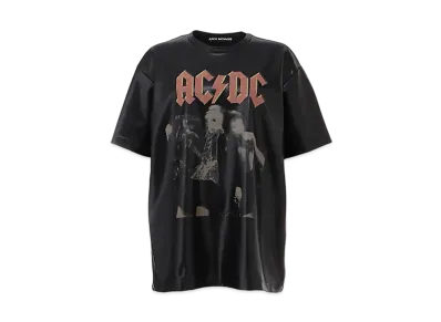 JUNYA WATANABE Women AC/DC Print Tee "Black"