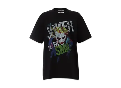 JUNYA WATANABE Women Dark Knight Print Tee "Black"