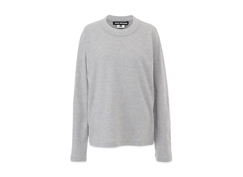 JUNYA WATANABE Women Cotton Jersey Tee (Long Sleeve) "White"