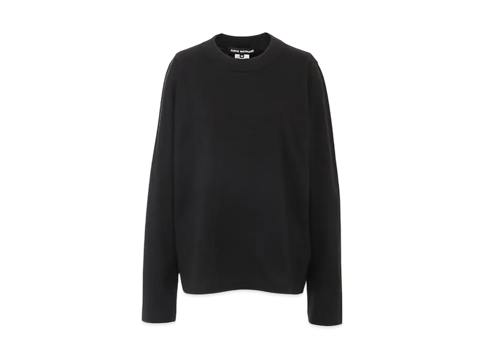 JUNYA WATANABE Women Cotton Jersey Tee (Long Sleeve) "Gray"