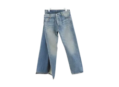 JUNYA WATANABE x LEVI'S Cotton Denim Product Processing Customized W Name Pants "Indigo"