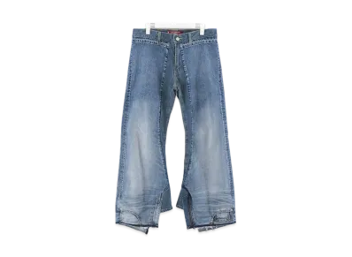 JUNYA WATANABE x LEVI'S Cotton Denim Product Processing Customized W Name Pants "Indigo"