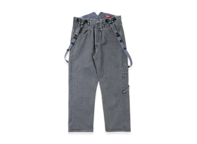 JUNYA WATANABE MAN x LEVI'S Cotton Selvedge Denim Garment Treated W Name "Gray"