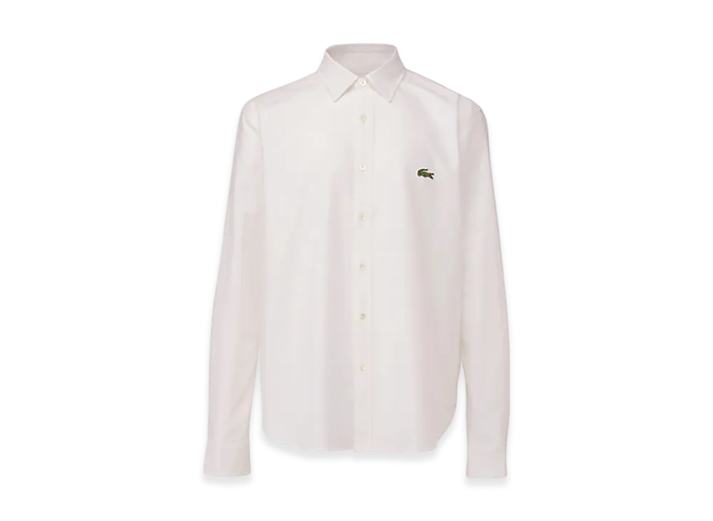 JUNYA WATANABE MAN x LACOSTE Shirt Cotton Oxford W Name "White"