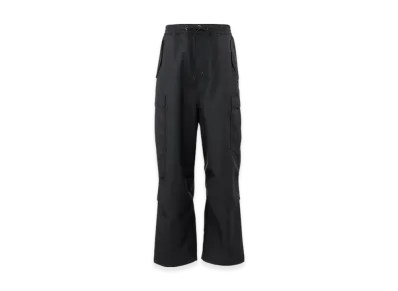 JUNYA WATANABE MAN Polyester Matte Cloth Cargo Pants "Black"