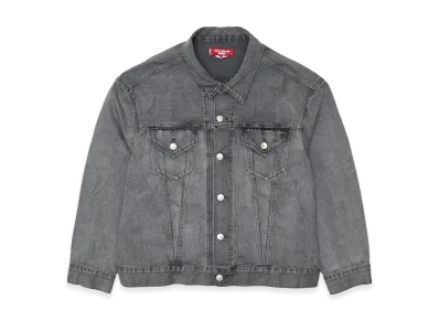 JUNYA WATANABE MAN x LEVI'S Cotton Selvedge Denim Garment Treated W Name "Grey"