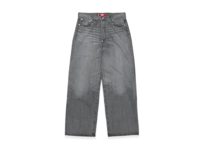 JUNYA WATANABE MAN x LEVI'S Cotton Selvedge Denim, Garment Treated W Name "Grey"