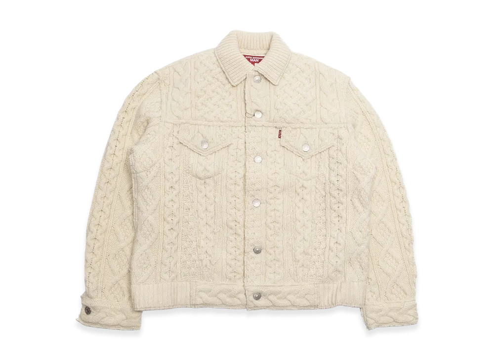 JUNYA WATANABE MAN x LEVI'S Knit Jacket "Natural"