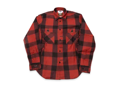 JUNYA WATANABE MAN Flannel Jacket "Crimson/Black"
