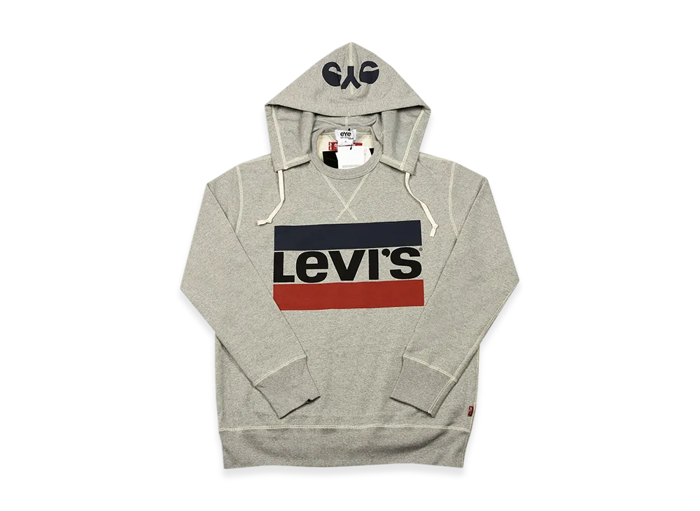 JUNYA WATANABE MAN x LEVI'S Hooded Sweatshirt "HeatherGrey"