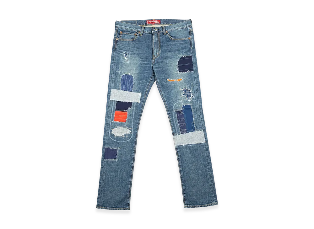 JUNYA WATANABE MAN x LEVI'S Indigo Patchwork Denim "Indigo"