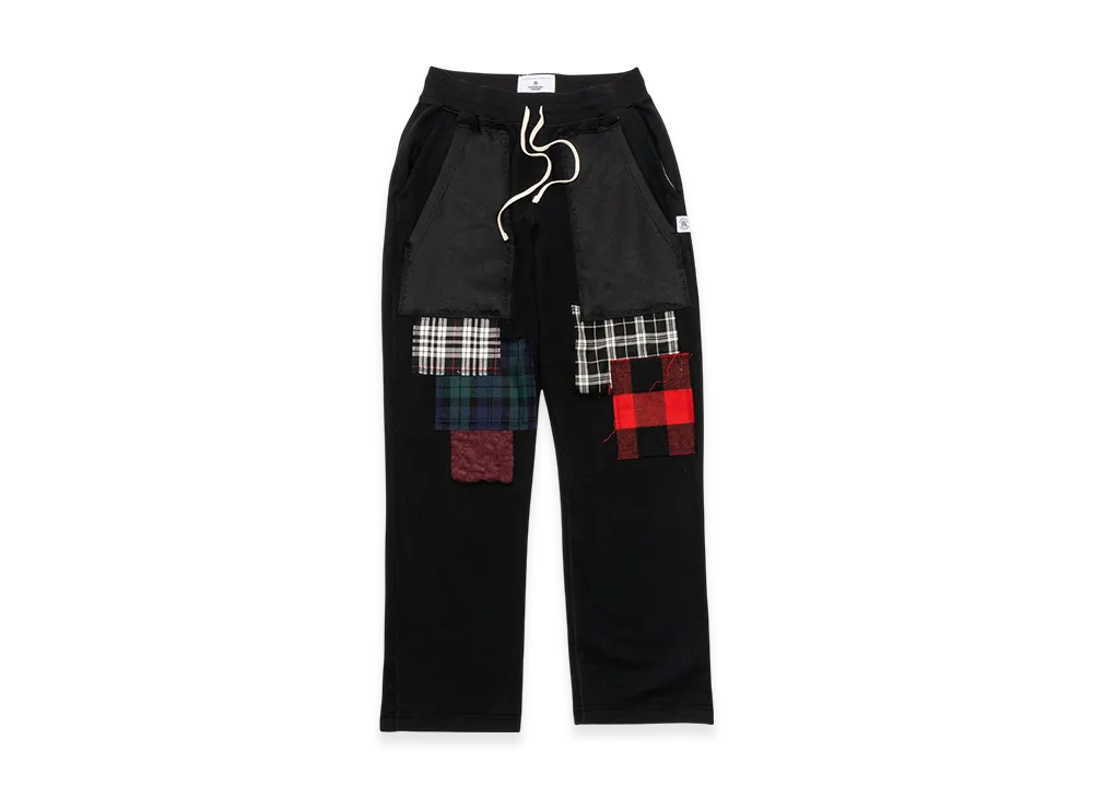 JUNYA WATANABE MAN x Reigning Champ Patchwork Sweatpants "Black/Color"
