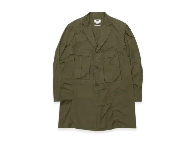 JUNYA WATANABE MAN x Needles Cotton Nylon Oxford W Name "Khaki"