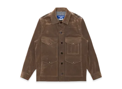 JUNYA WATANABE MAN Cotton Polyester Flocky Denim/Cotton Check Flannel Filson W Name "Beige/Nvy/Bge"