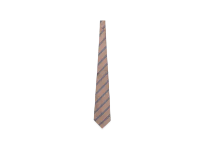 JUNYA WATANABE MAN Silk Stripe "Beige/Burgundy"