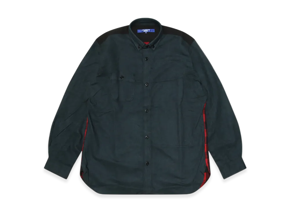 JUNYA WATANABE MAN Cotton Flannel "Green/Red/Black"