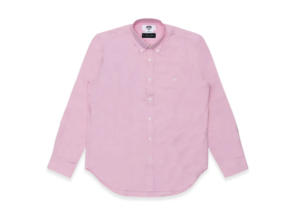 JUNYA WATANABE MAN Cotton Oxford Brooks Brothers W Name "Pink"