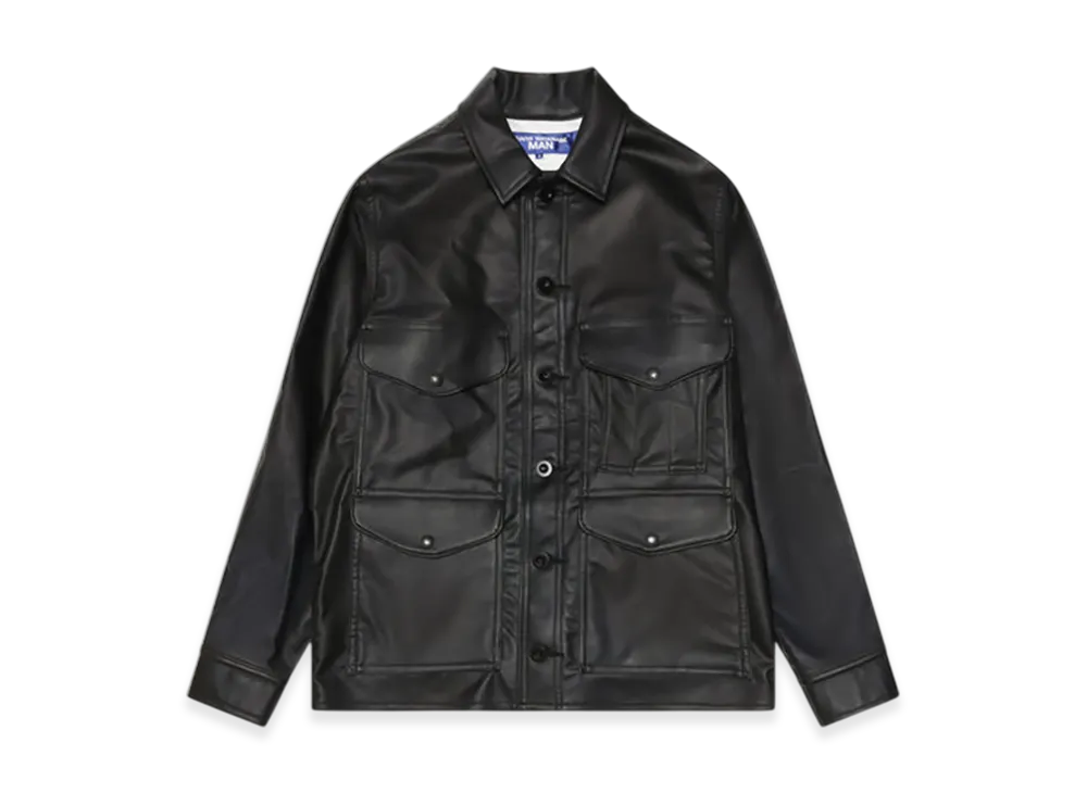JUNYA WATANABE MAN Synthetic Leather (Polyurethane Resin) X Wool