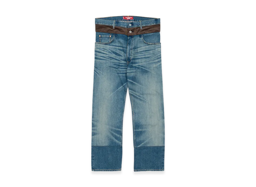 JUNYA WATANABE MAN Cotton Denim Garment Treatedlevi'S W Name "Indigo"