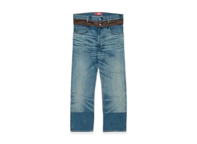 JUNYA WATANABE MAN Cotton Denim Garment Treatedlevi'S W Name "Indigo"